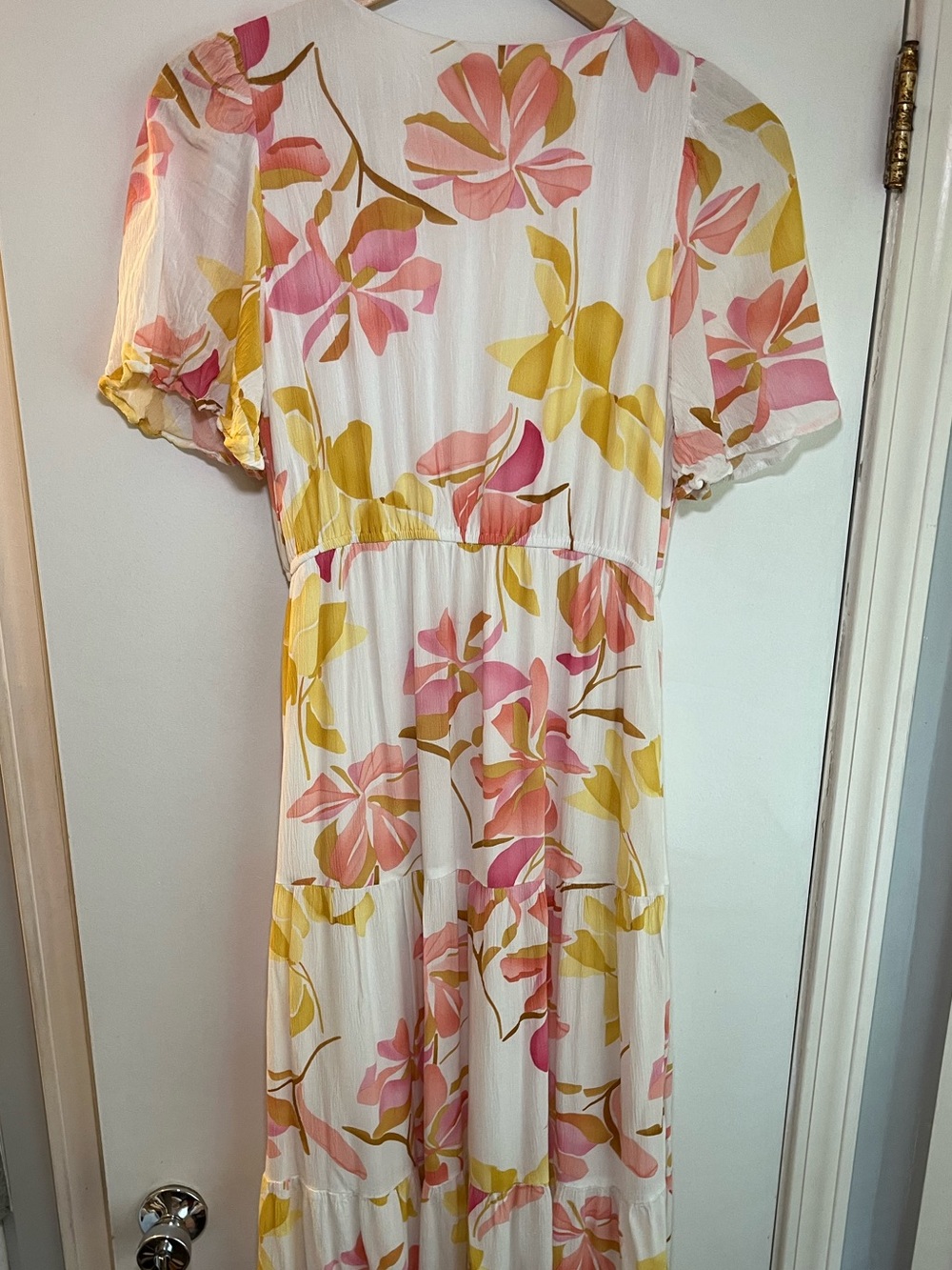 Z Supply Kat Golden Hour Floral Maxi Dress size M - Picture 7 of 8